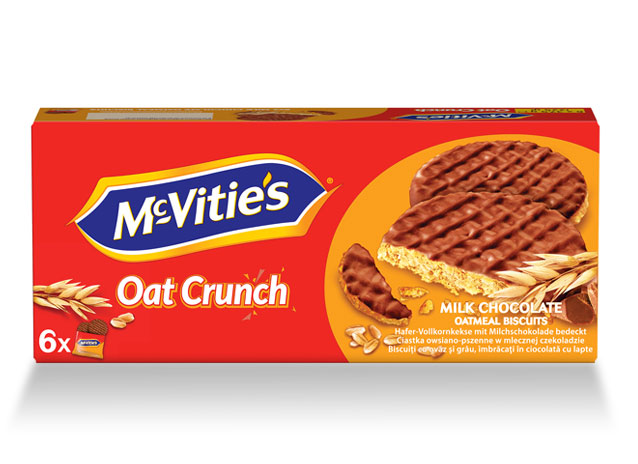 McVitie's Oat Crunch Milk Chocolate 6x37.5g