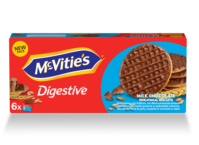 McVitie’s Milk Chocolate 6×33.3g