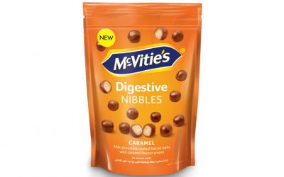 McVitie’s Nibbles Caramel &  Milk Chocolate 120g